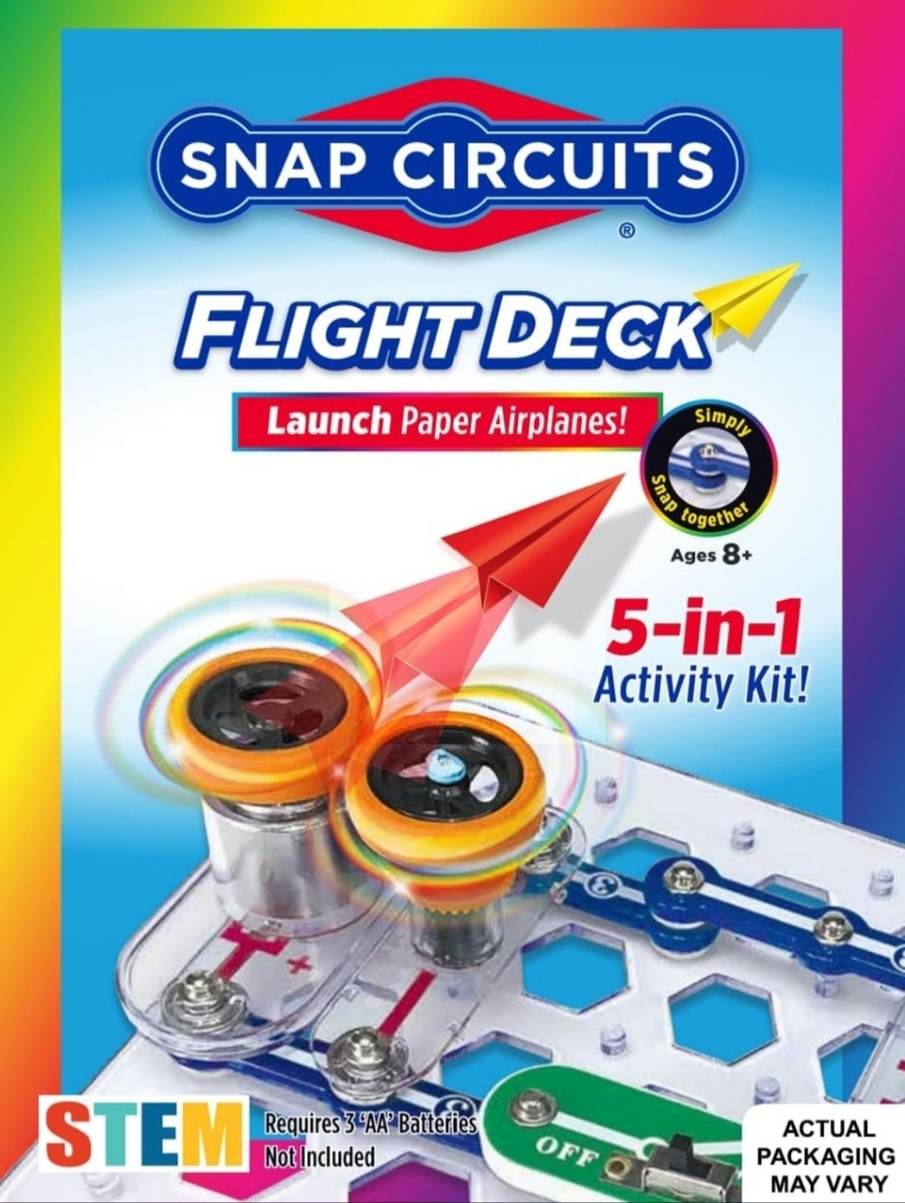 New: Snap Circuits Educational Electronics Kit - 5 In 1 SEALED